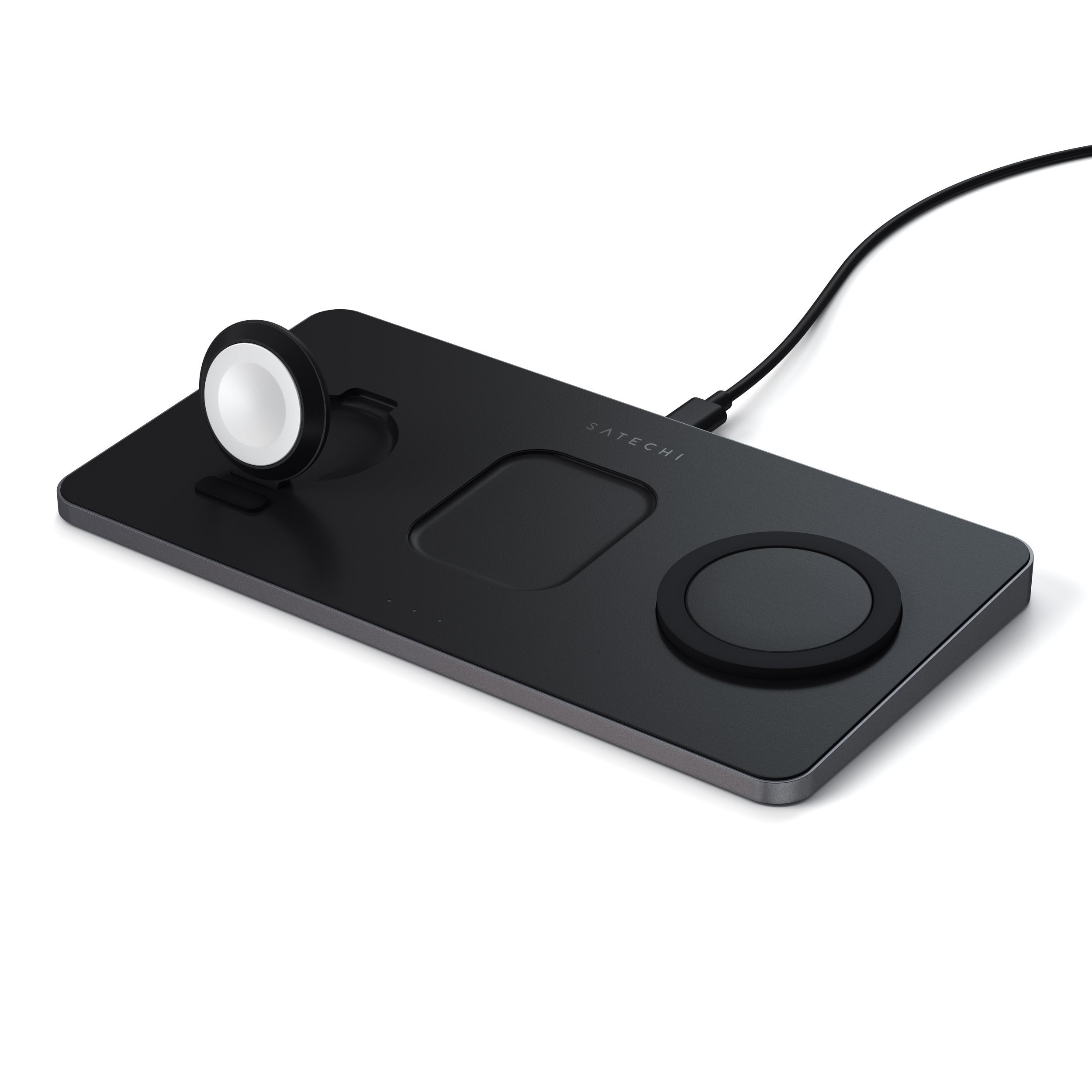 satechi-trio-wireless-charger-with-magnetic-pad-base-ricarica-3-in-1 image 3