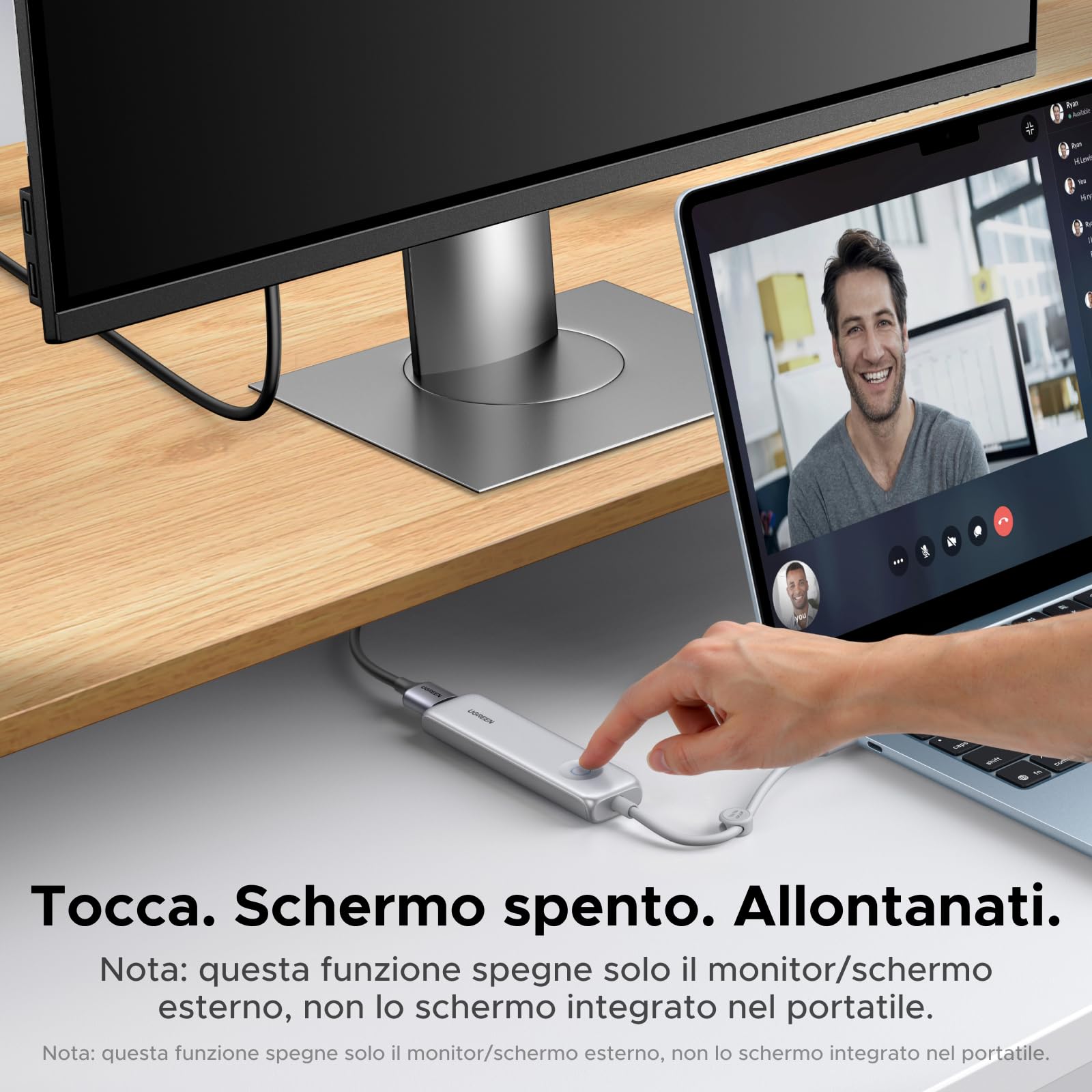 ugreen-revodok-hub-usb-c-5-in-1-con-hdmi-4k-60hz-pd-100w-e-usb-10gbps image 6