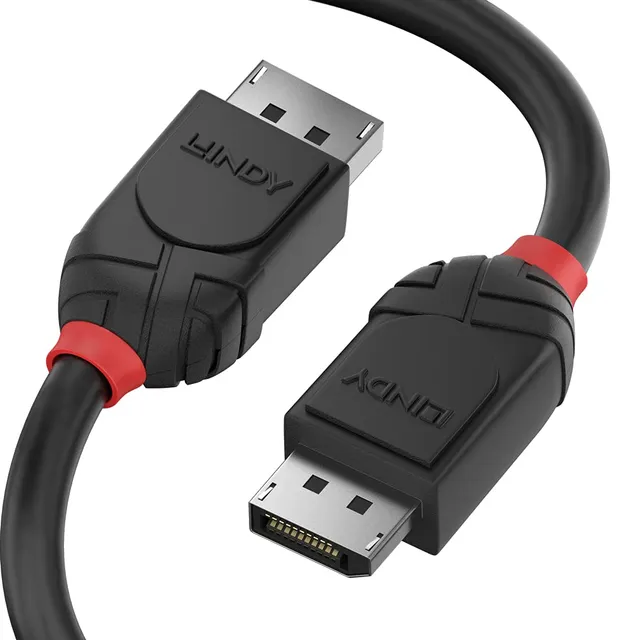 lindy-36492-cavo-displayport-1-2-2m-4k-uhd-60hz-nero image 1
