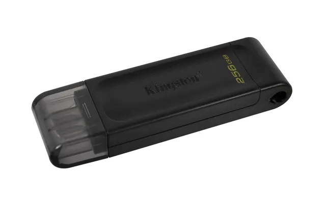 kingston-datatraveler-70-dt70-256gb-chiavetta-usb-c-nero image 1