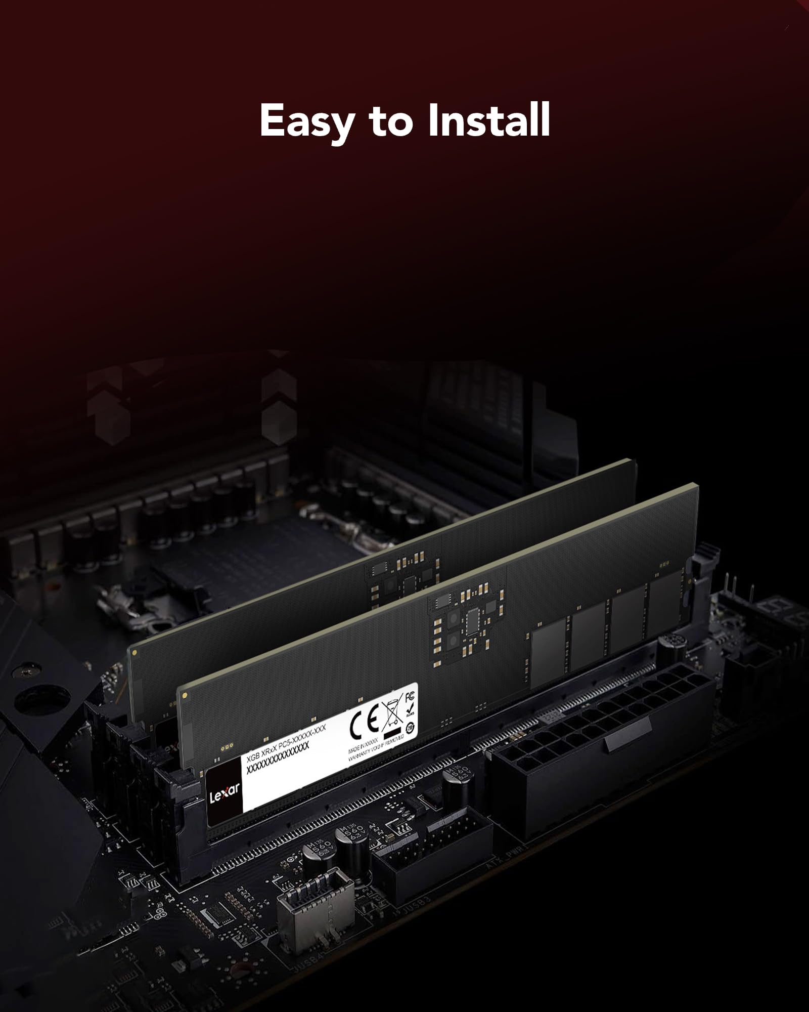 lexar-udimm-16gb-ddr5-5600mhz-cl46-memoria-ram-desktop image 7