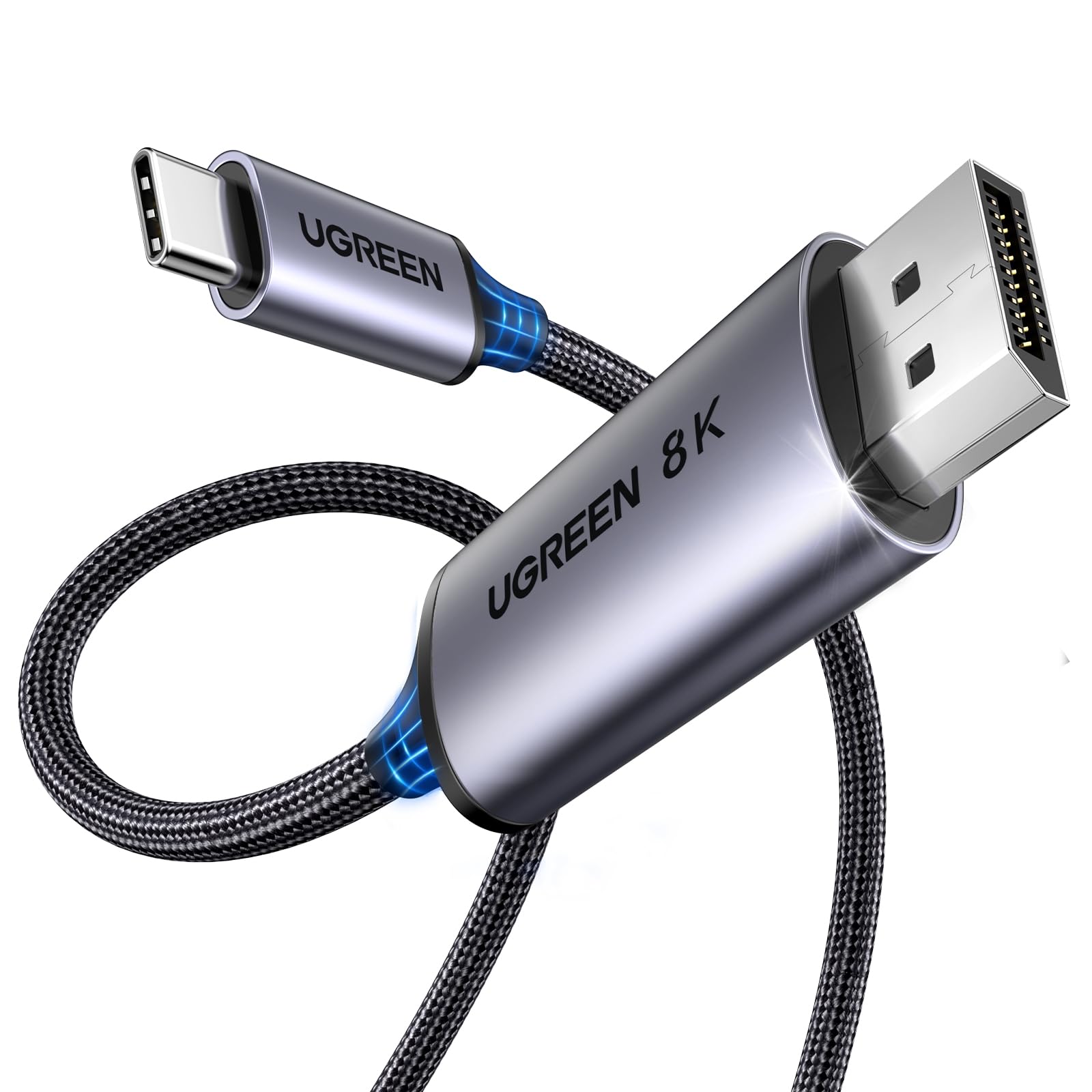 ugreen-cavo-usb-c-a-displayport-1-4-bidirezionale-8k-2m image 1