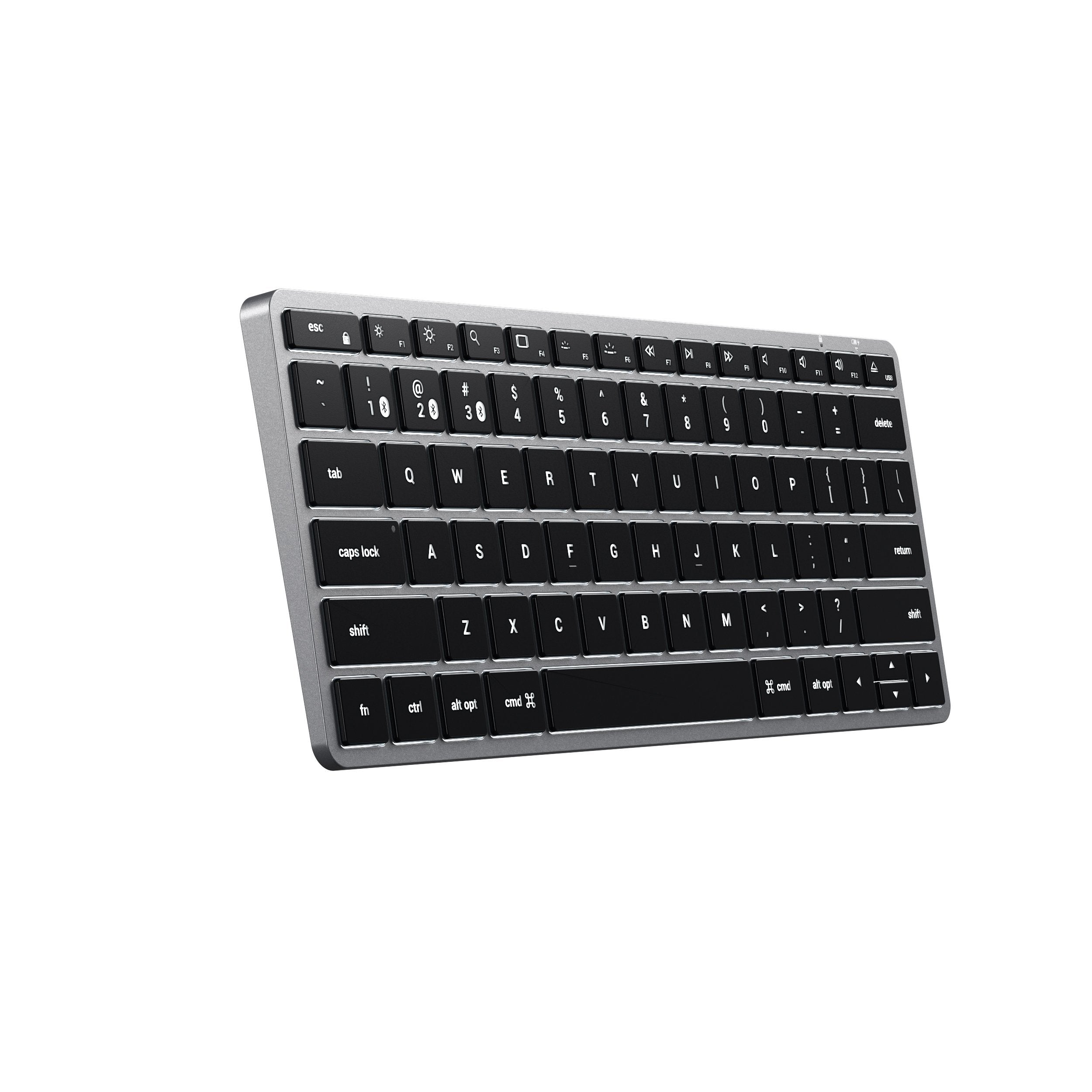 satechi-slim-x1-tastiera-bluetooth-retroilluminata-compatta-per-mac-e-ipad image 2