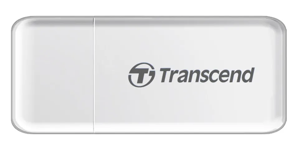 transcend-rdf5-lettore-schede-sd-microsd-compactflash-usb-3-1-bianco image 1