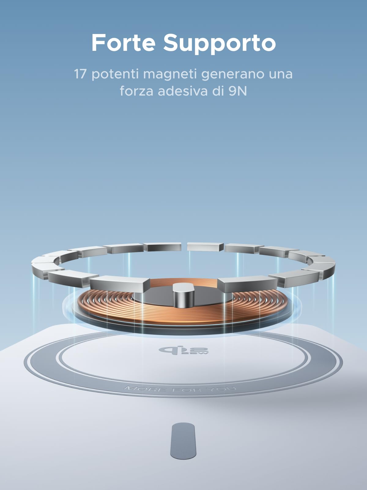 ugreen-magflow-power-bank-magnetico-20000mah-qi2-25w-con-cavo-usb-c-pd-45w image 4