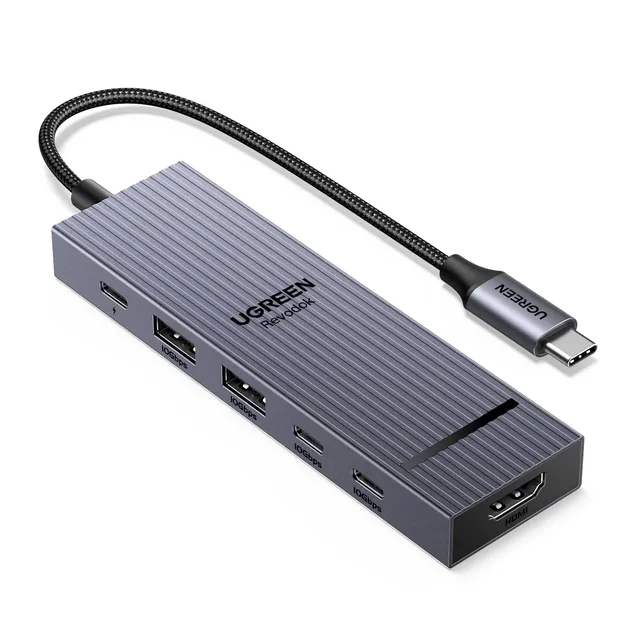 ugreen-revodok-pro-106-hub-usb-c-6-in-1-hdmi-4k-60hz-pd-100w-10gbps image 1
