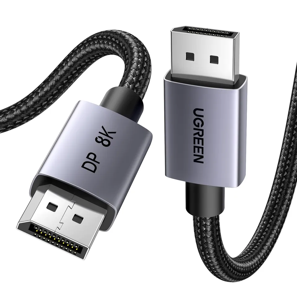 ugreen-cavo-displayport-1-4-8k-60hz-2m-certificato-vesa-in-nylon image 1