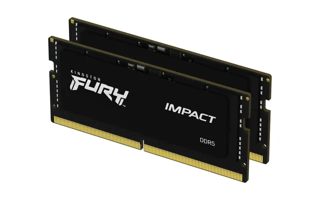 kingston-fury-impact-64gb-2x32gb-ddr5-5600mt-s-cl40-sodimm-kit-laptop image 1