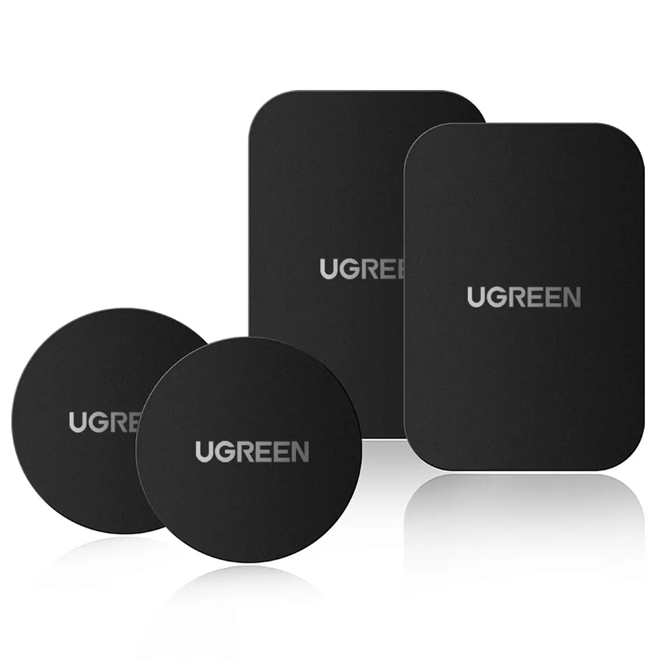 ugreen-piastre-metalliche-per-supporto-magnetico-auto-4-pezzi-ultra-sottili image 1