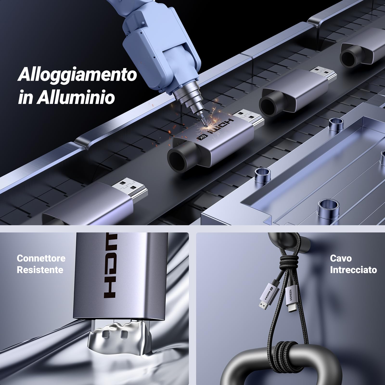 ugreen-cavo-hdmi-2-1-certificato-8k-60hz-4k-240hz-48gbps-2m image 6