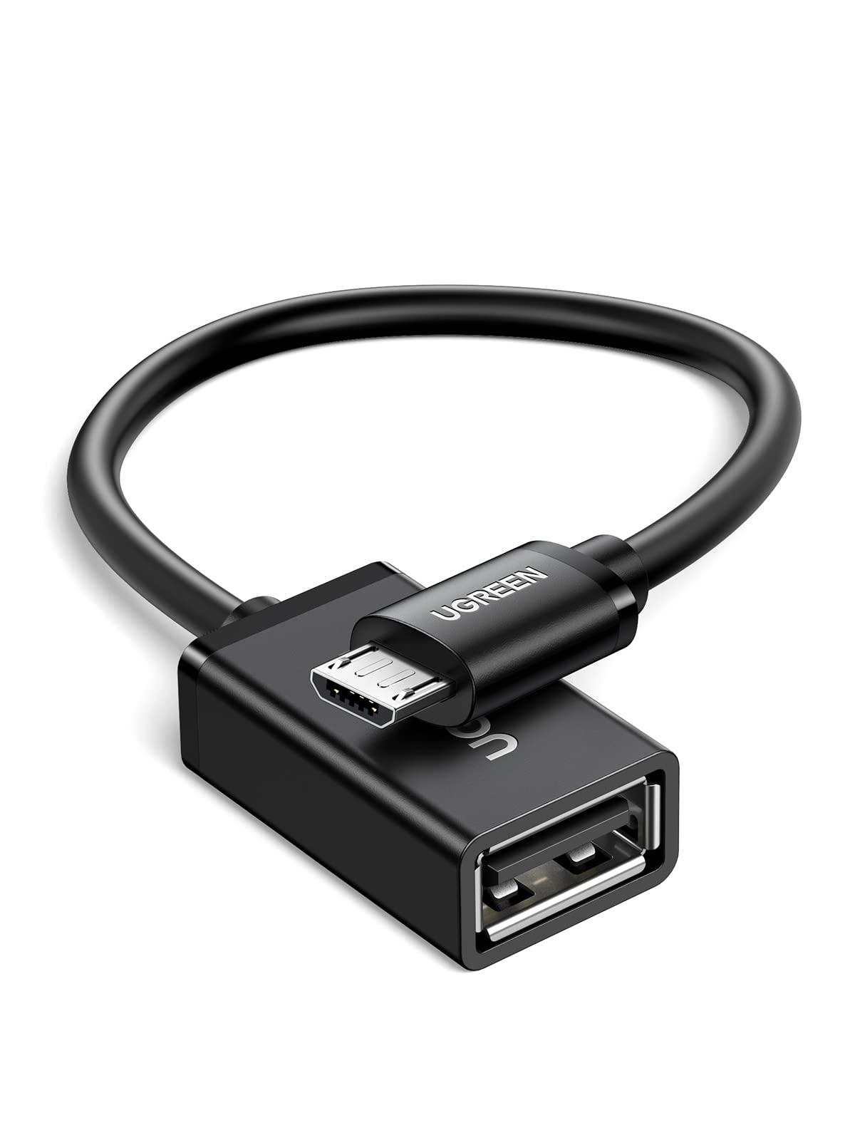 ugreen-adattatore-otg-micro-usb-maschio-a-usb-2-0-femmina-12cm image 1