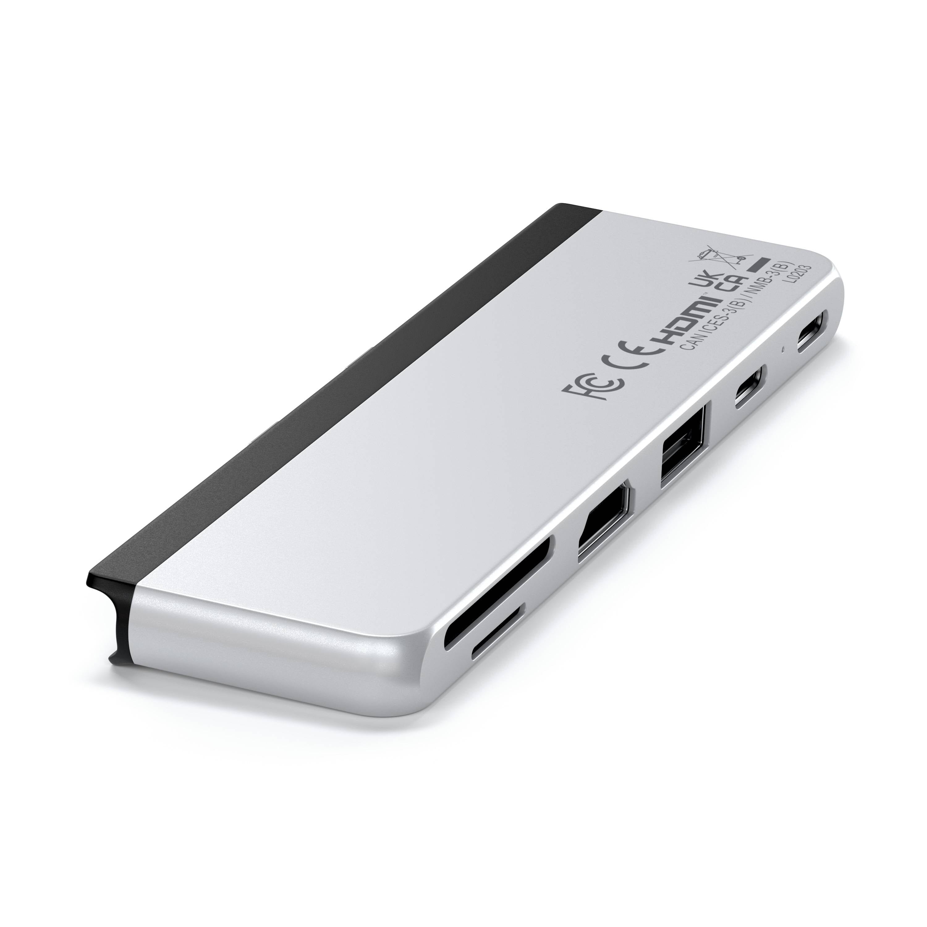 satechi-dual-usb-c-hub-6-in-1-per-surface-pro-con-usb4 image 2