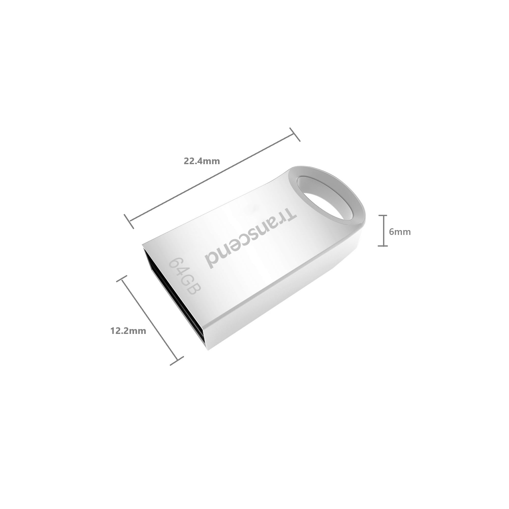transcend-jetflash-710-64gb-chiavetta-usb-3-1-gen-1-metallo image 3