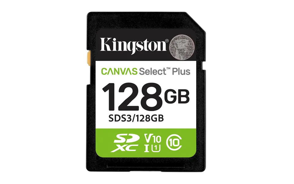 kingston-canvas-select-plus-scheda-sd-128gb-sdxc-uhs-i-150mb-s image 1