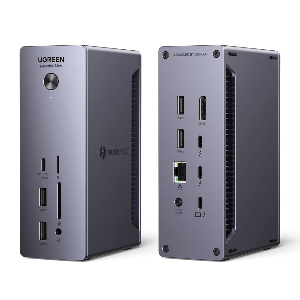ugreen-revodok-max-213-docking-station-thunderbolt-4-13-in-1-40gbps-90w image 1