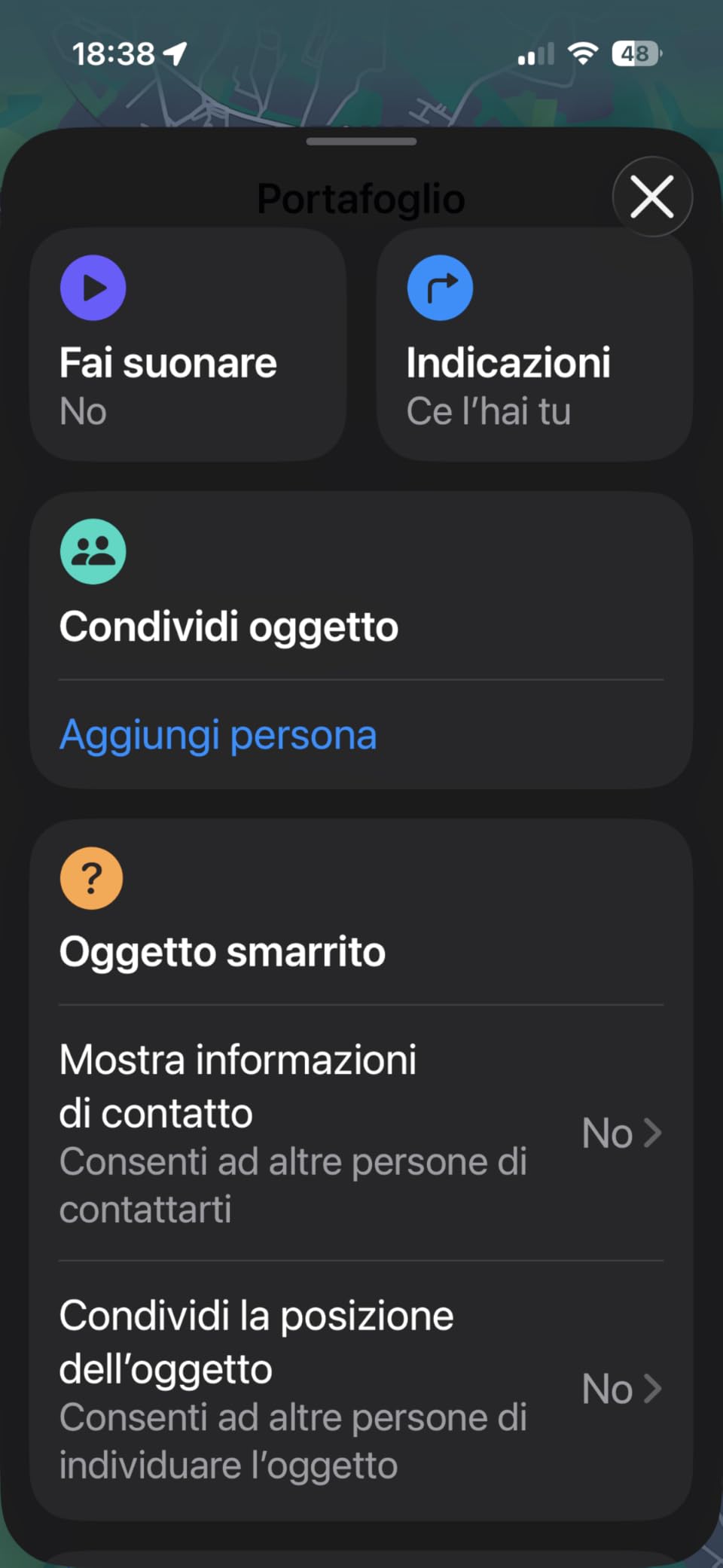 Salvato il portafoglio