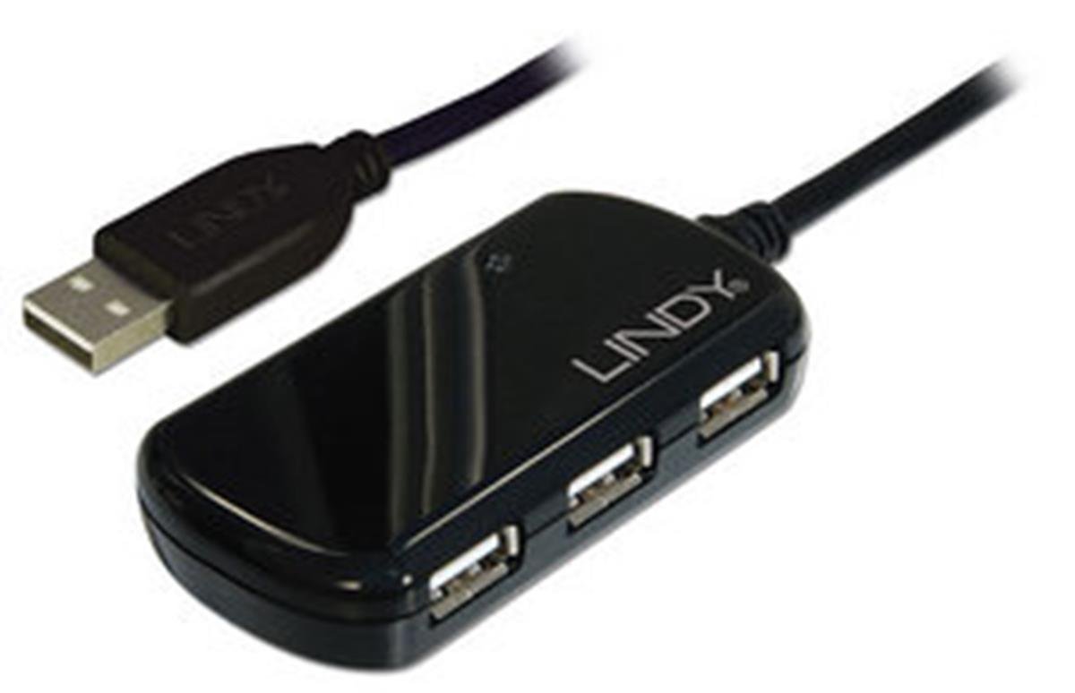 lindy-42783-prolunga-attiva-usb-2-0-con-hub-pro-12m image 6