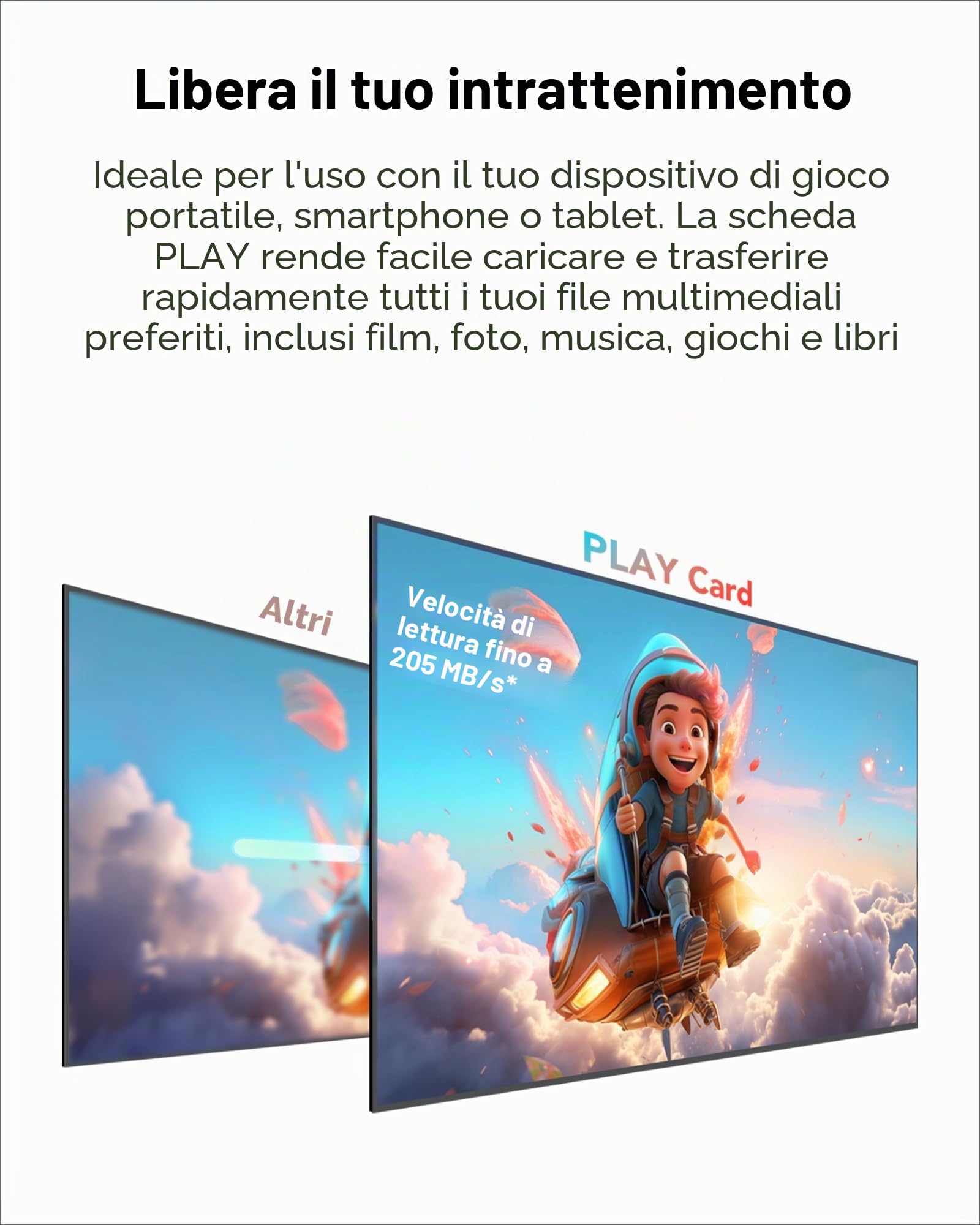 lexar-play-scheda-microsdxc-1tb-uhs-i-205mb-s-v30-a2-per-gaming-e-4k image 2