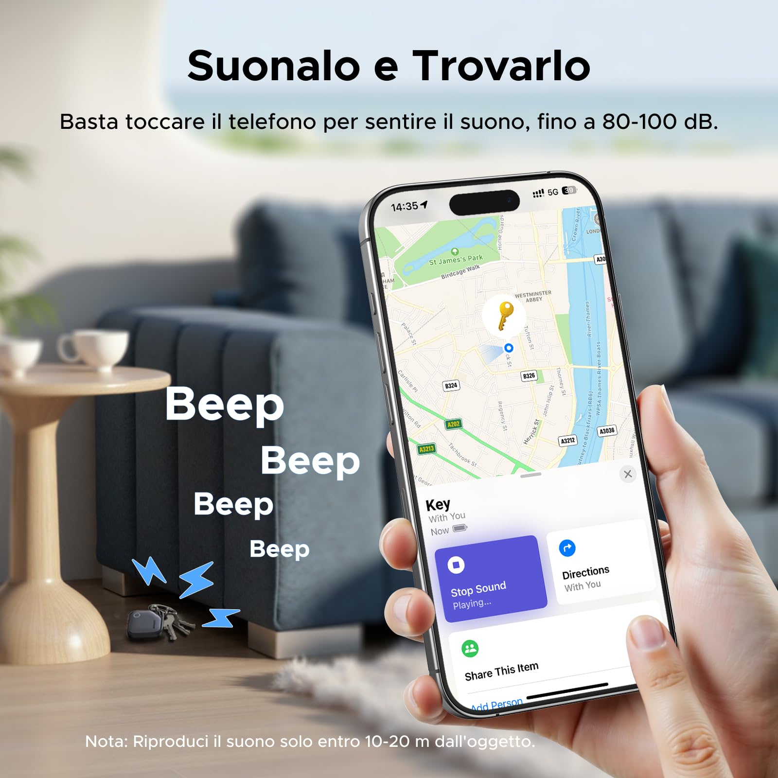 ugreen-finetrack-smart-finder-usb-c-ios-find-my-4-pezzi image 4