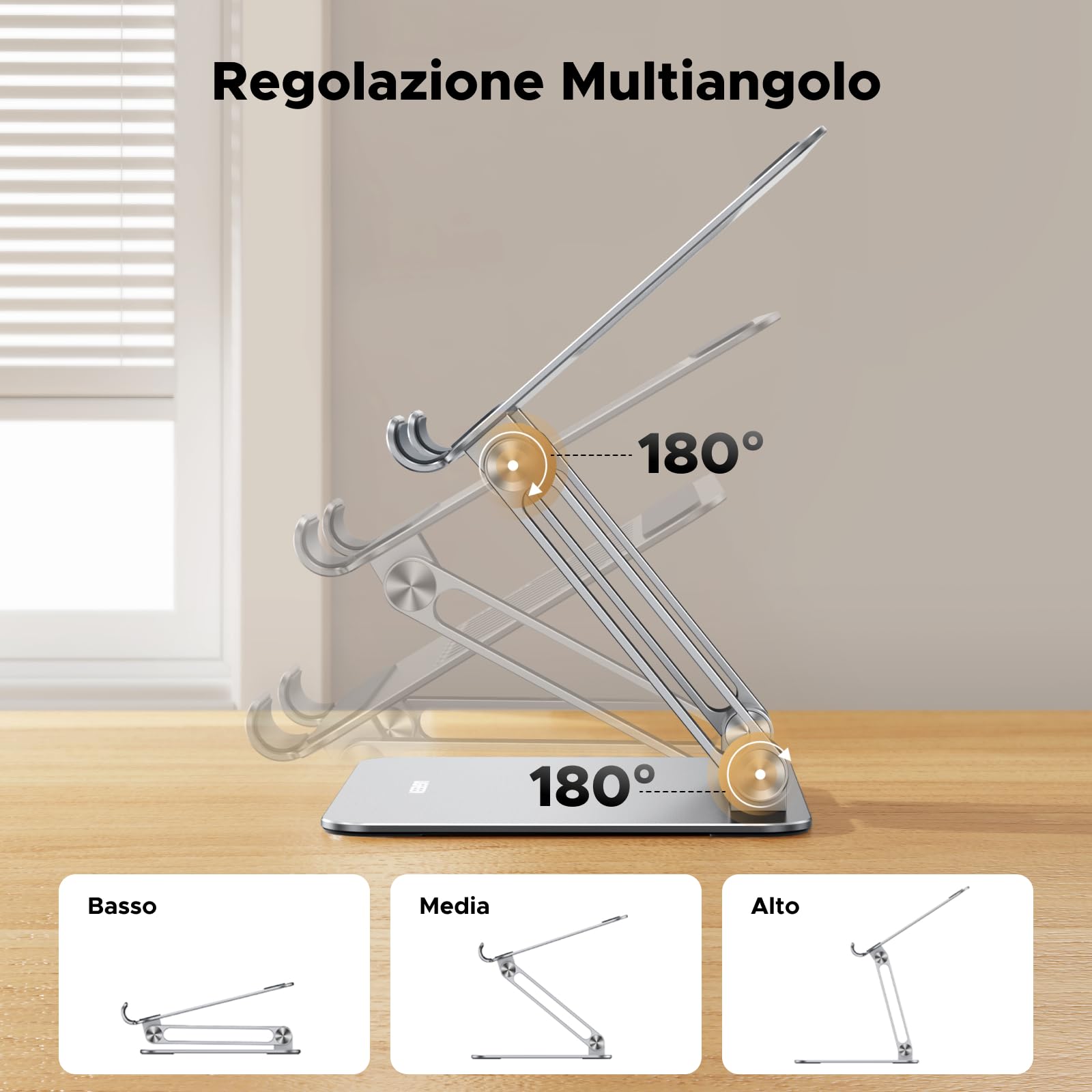 ugreen-supporto-tablet-e-telefono-4-7-12-9-alluminio-pieghevole-argento image 3