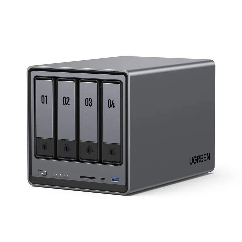 ugreen-nasync-dxp4800-nas-desktop-4-bay-intel-n100-8gb-ddr5 image 1