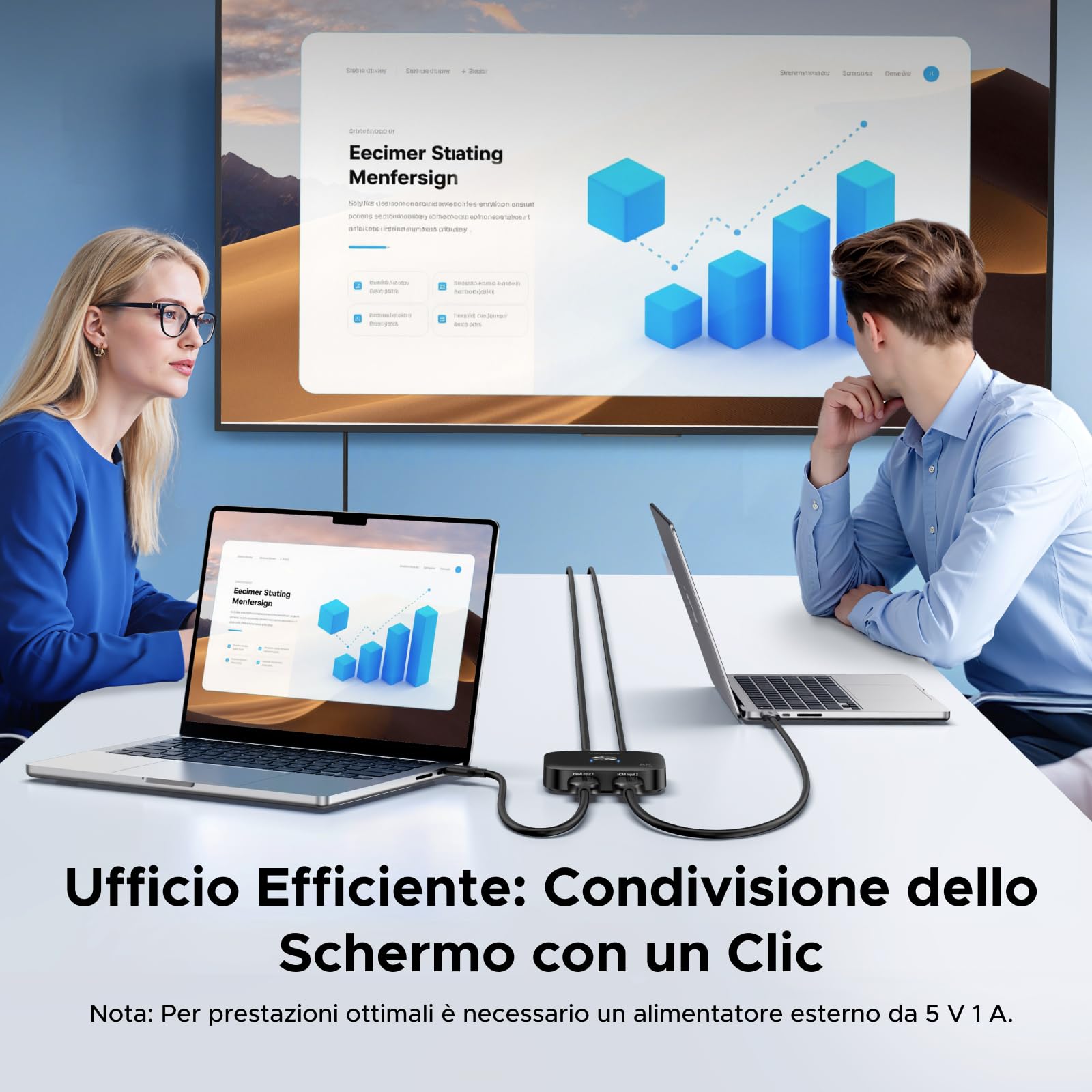 ugreen-switch-hdmi-2-1-8k-60hz-commutatore-2-ingressi-1-uscita-4k-240hz image 8