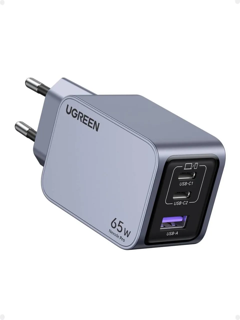 ugreen-nexode-pro-65w-caricatore-usb-c-gan-3-porte-pd-3-0-pps image 1