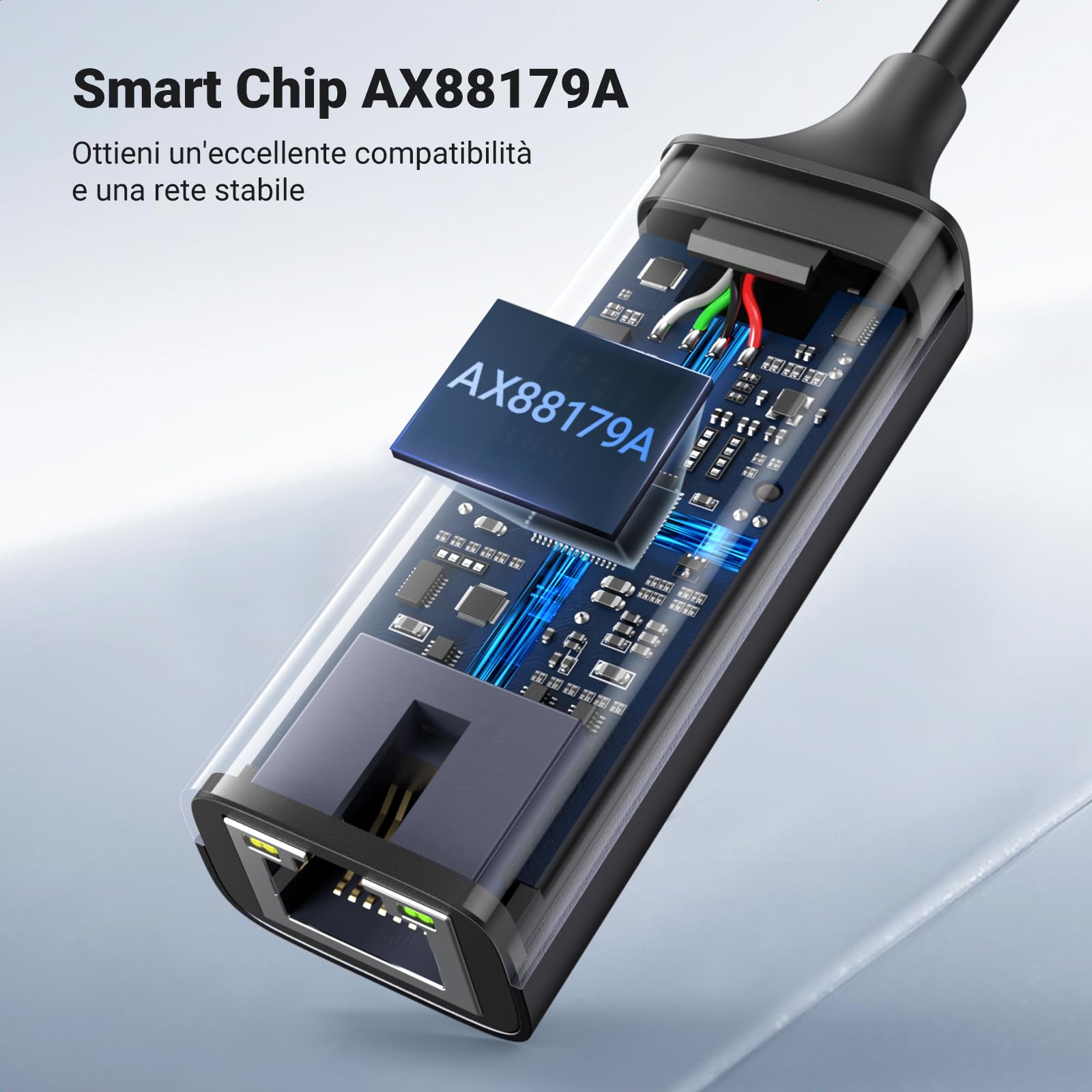 ugreen-adattatore-ethernet-usb-3-0-gigabit-1000mbps-alluminio-nero image 5
