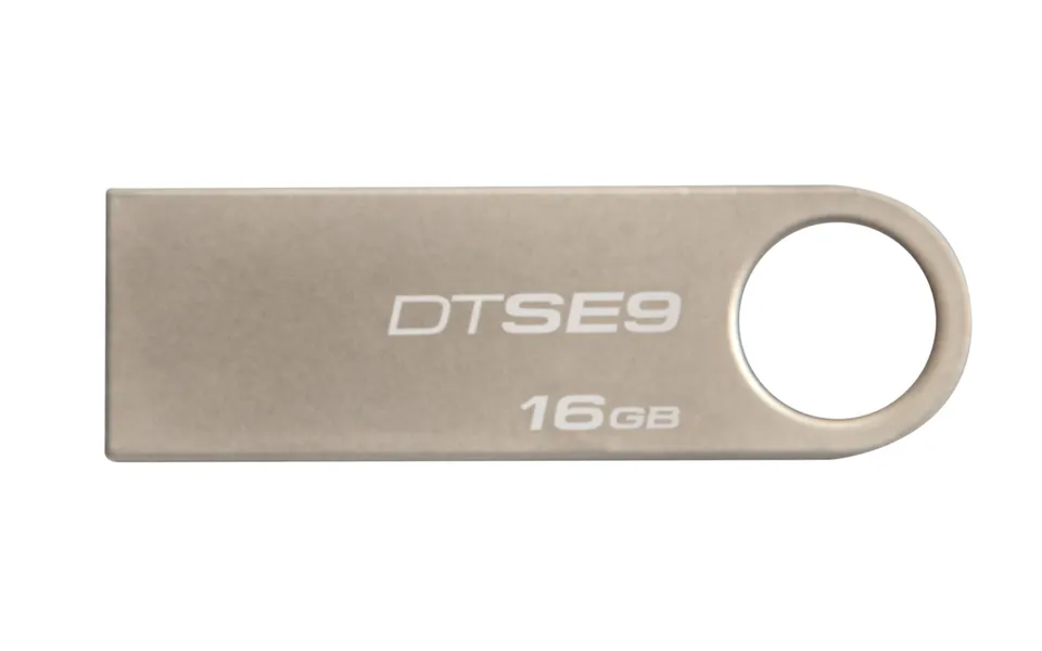 kingston-datatraveler-se9-chiavetta-usb-16gb-usb-2-0-type-a-metallo image 1