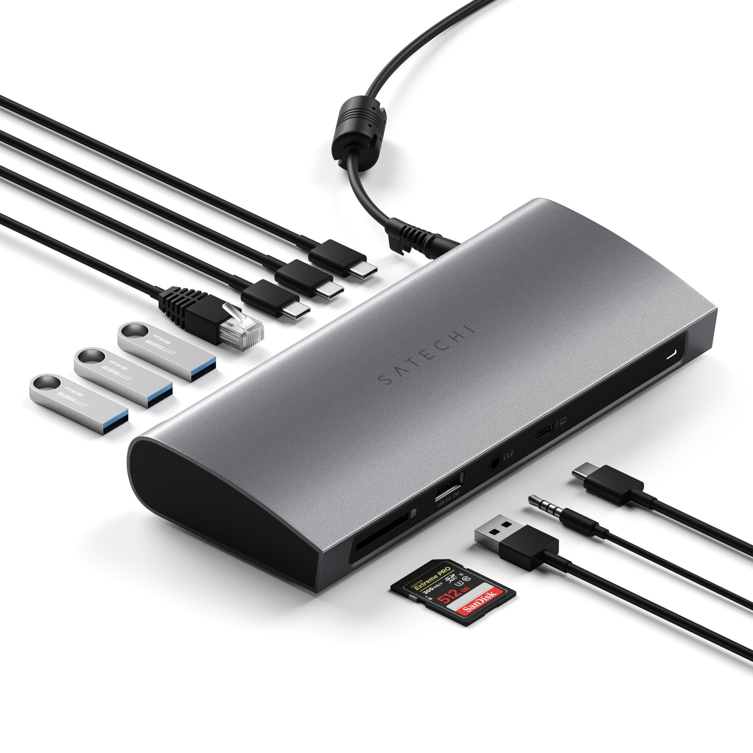 satechi-thunderbolt-4-dock-docking-station-thunderbolt-4-11-in-1 image 5