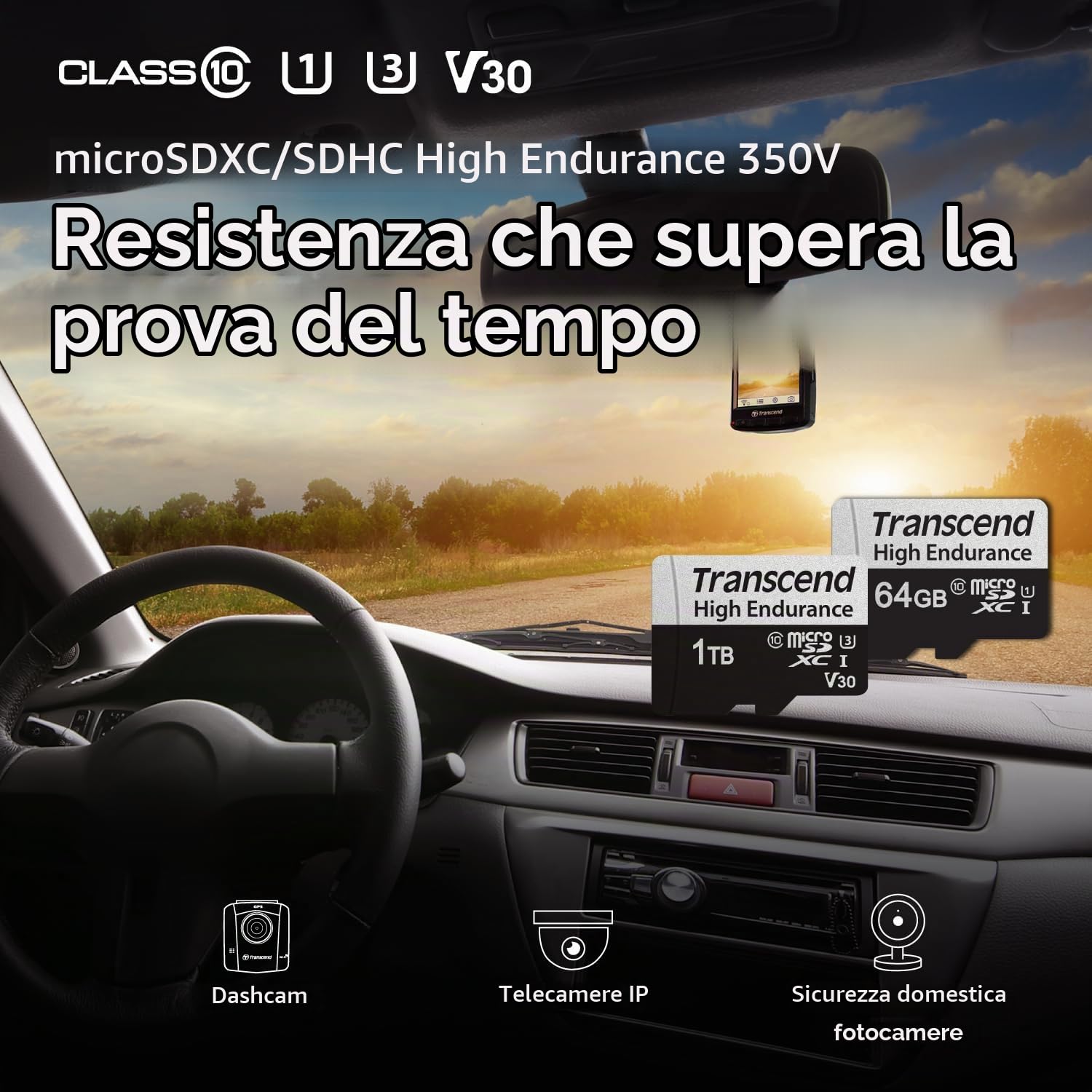 transcend-usd350v-scheda-microsdxc-128gb-uhs-i-u3-per-sorveglianza image 4
