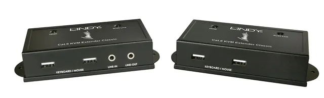 lindy-39371-classic-extender-kvm-hdmi-usb-e-audio-cat-6-50m image 1