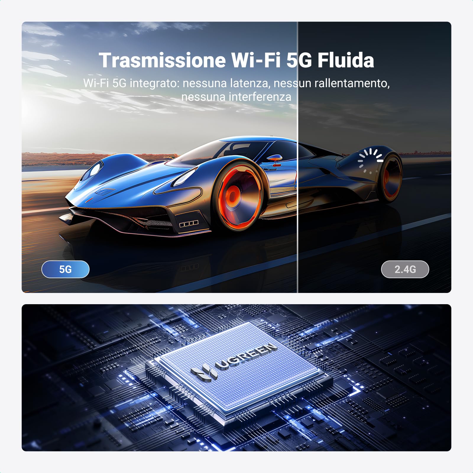 ugreen-trasmettitore-ricevitore-hdmi-wireless-usb-c-tx-hdmi-rx-1080p-60hz-50m-pd image 4