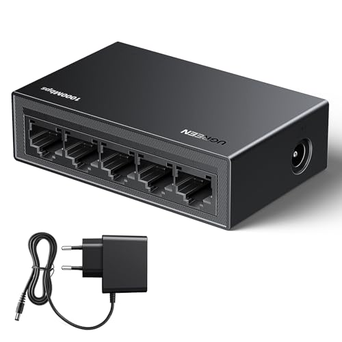 ugreen-switch-di-rete-ethernet-5-porte-gigabit-10-100-1000-mbps-rj45 image 7