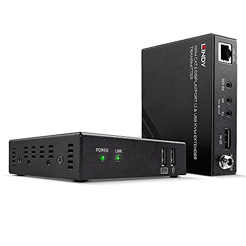 lindy-extender-kvm-displayport-1-2-cat-6-usb-ir-trasmettitore-e-ricevitore image 6