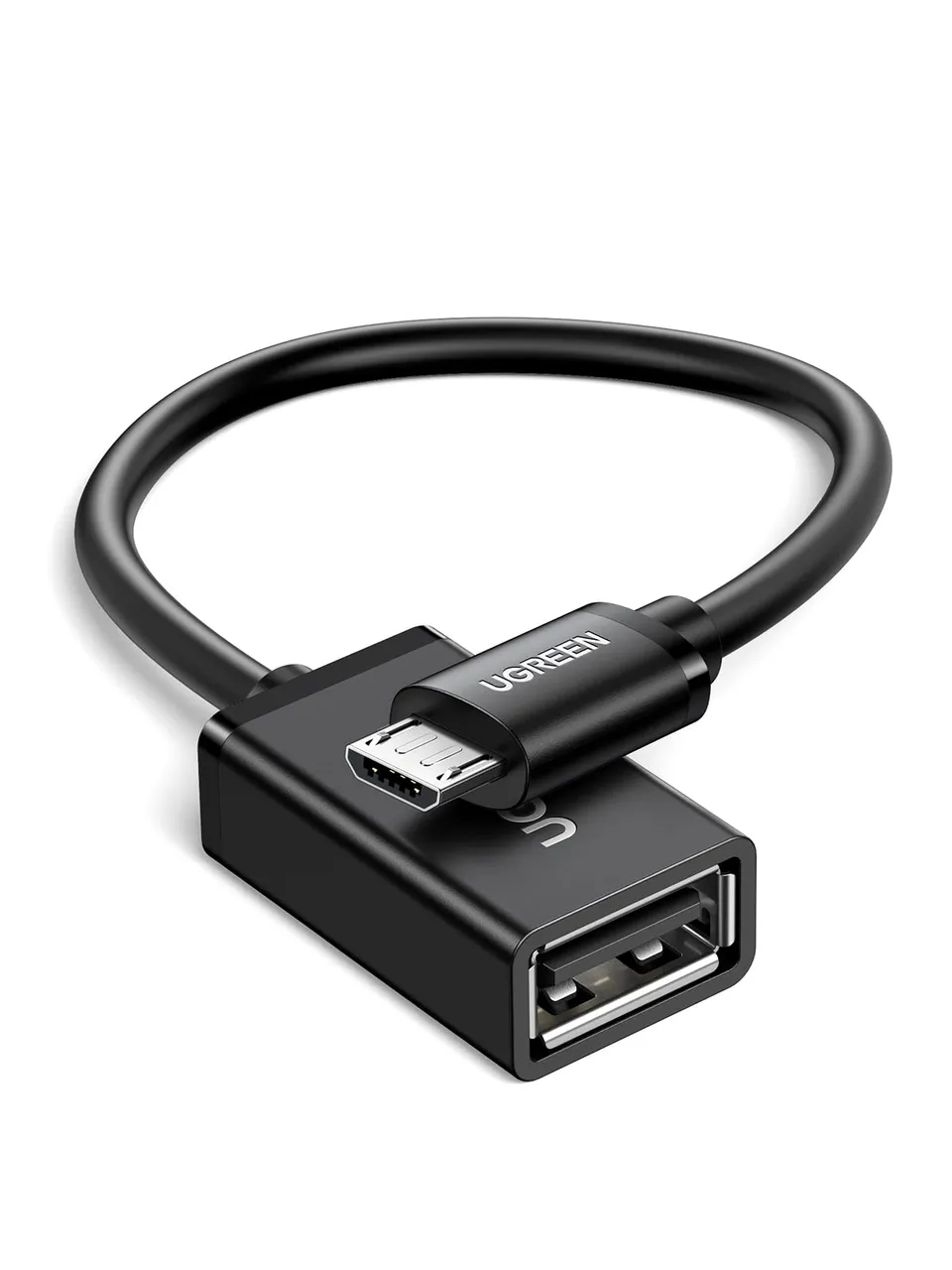 ugreen-adattatore-otg-micro-usb-maschio-a-usb-2-0-femmina-12cm image 1