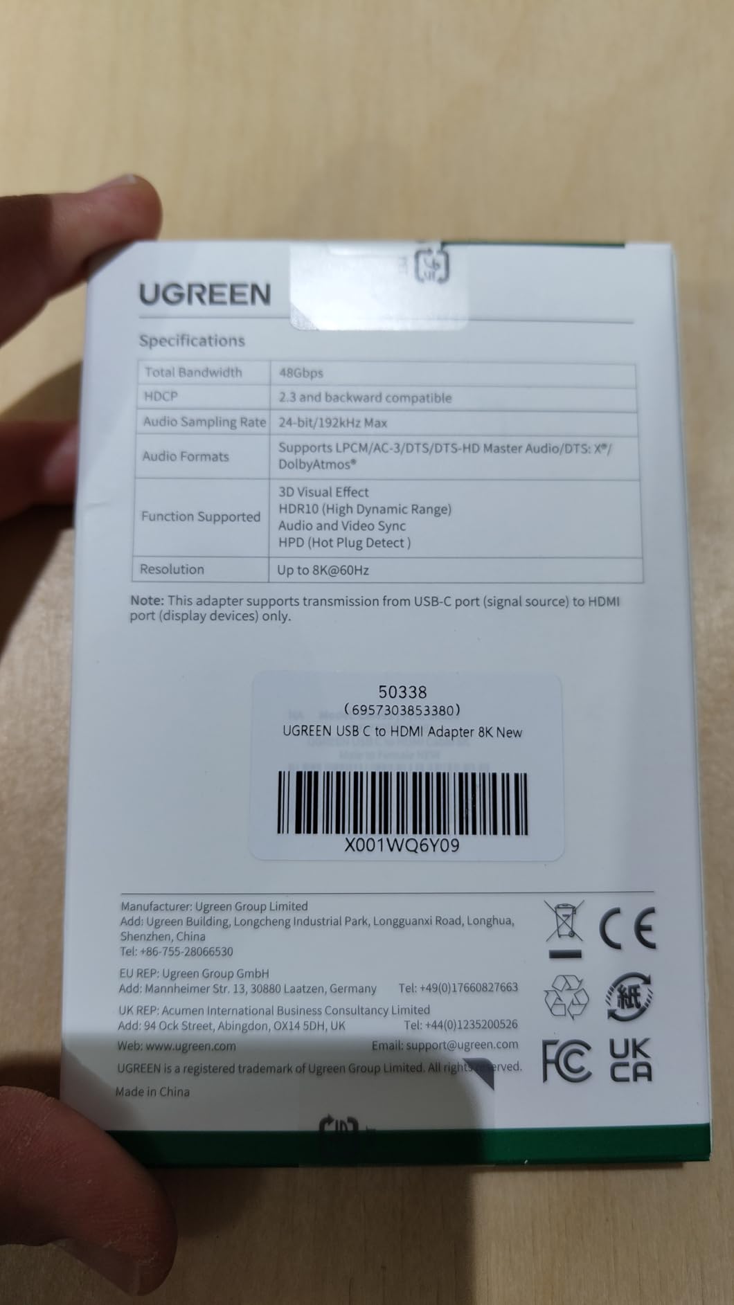 Buono ma verificate USB-C