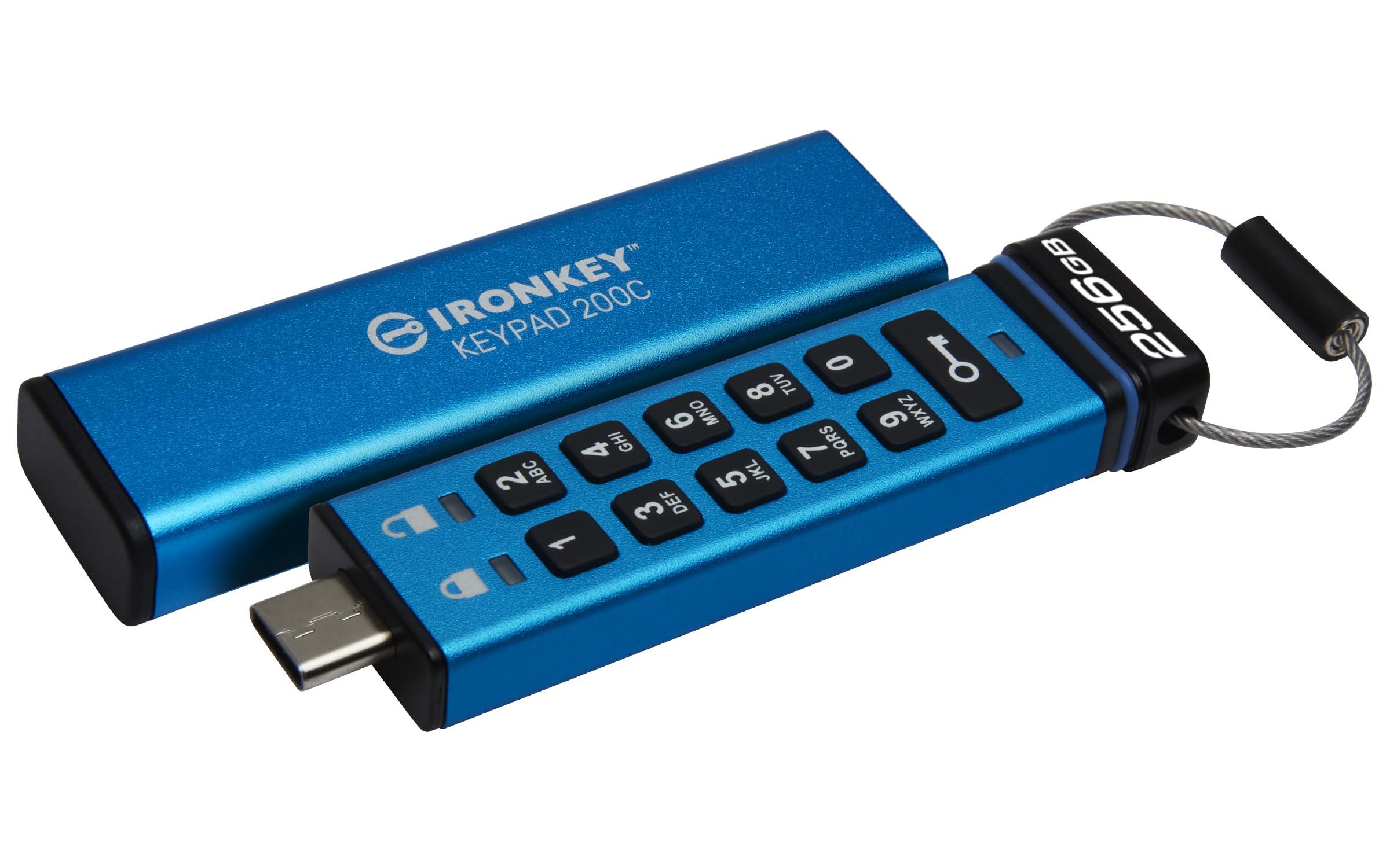 kingston-ironkey-keypad-200c-64gb-usb-c-drive-flash-crittografata-xts-aes-256-bi image 8