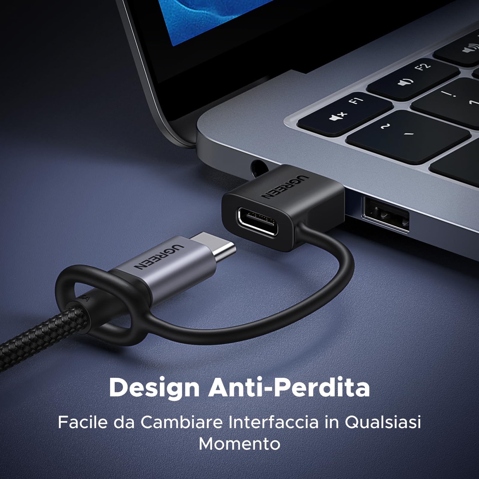 ugreen-adattatore-usb-c-a-usb-a-3-1-10gbps-confezione-da-2-pezzi image 6