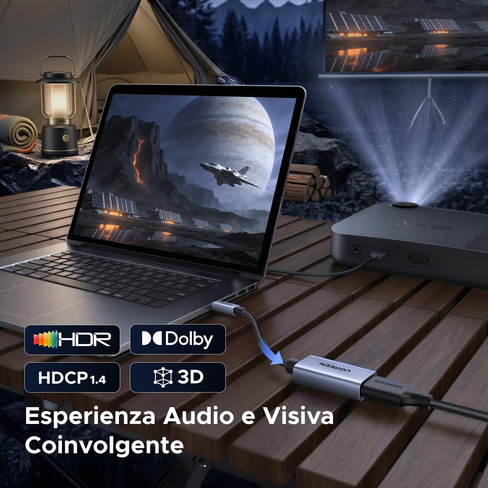 ugreen-adattatore-mini-displayport-a-hdmi-4k-30hz-unidirezionale-thunderbolt-1-2 image 5