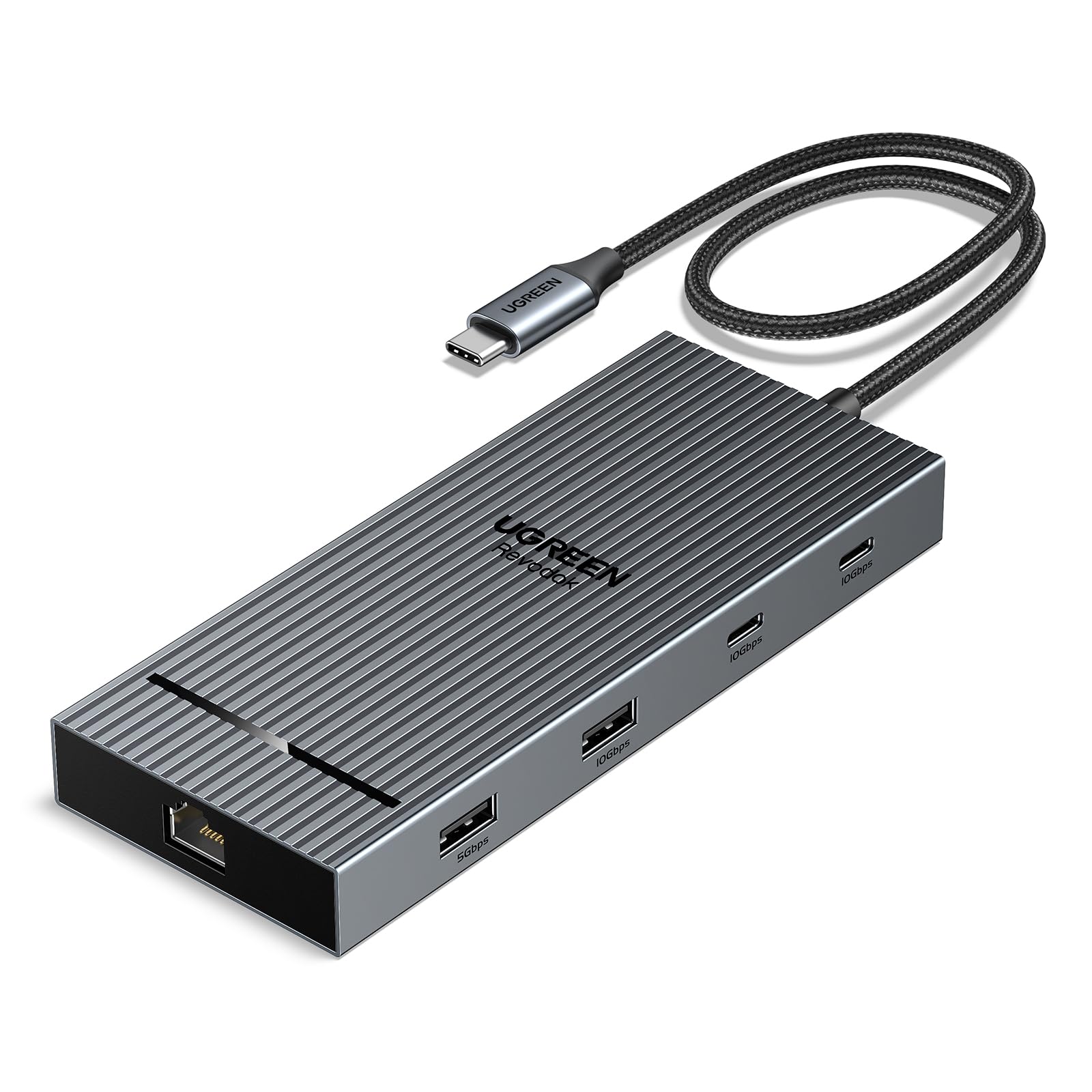 ugreen-revodok-pro-2102-hub-usb-c-10-in-1-docking-station-doppio-hdmi-4k-60hz image 1