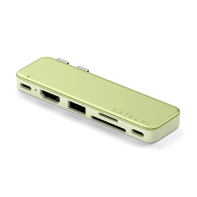 satechi-usb-c-snap-hub-a-doppio-connettore-per-macbook-neo image 1
