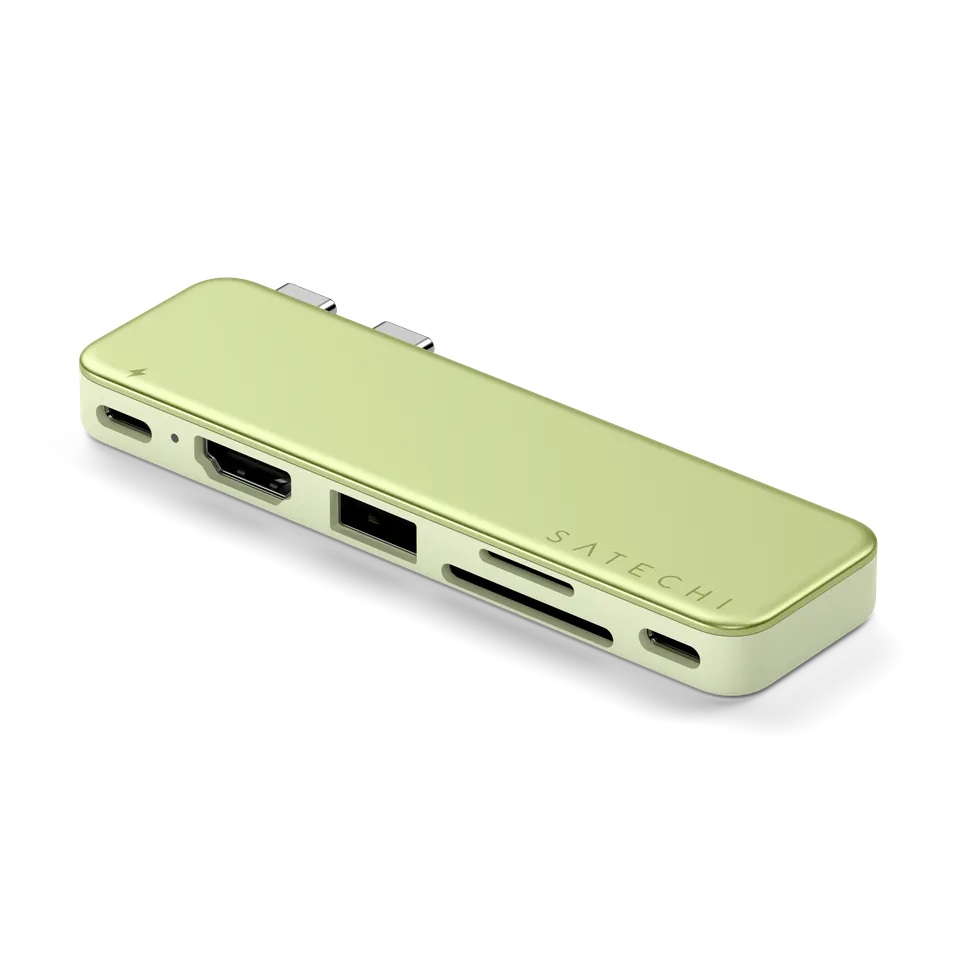 satechi-usb-c-snap-hub-a-doppio-connettore-per-macbook-neo image 1