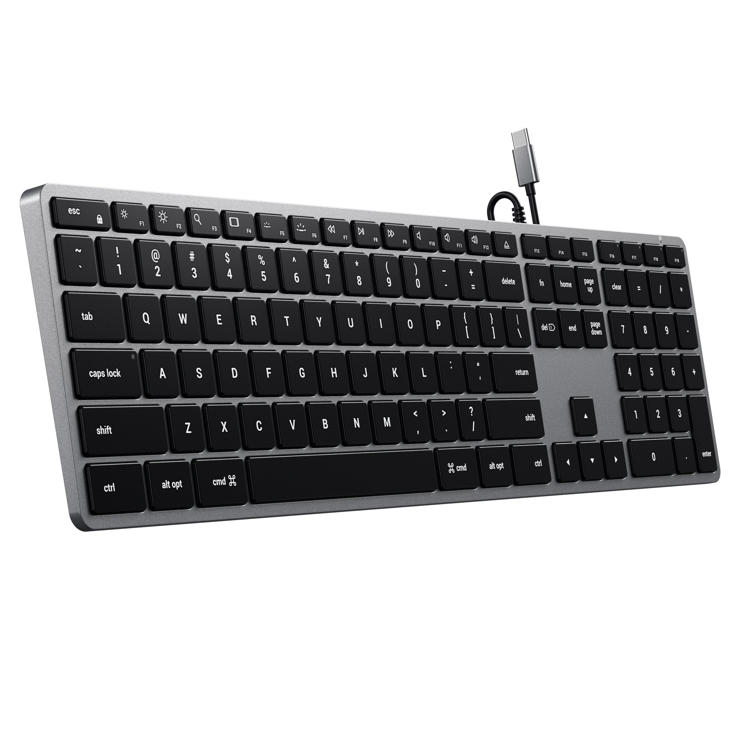 satechi-slim-w3-tastiera-cablata-retroilluminata-usb-c-per-mac image 2