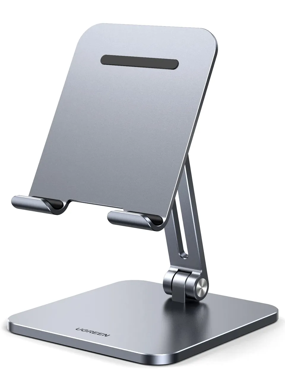 ugreen-supporto-tablet-pieghevole-alluminio-4-12-9-grigio image 1