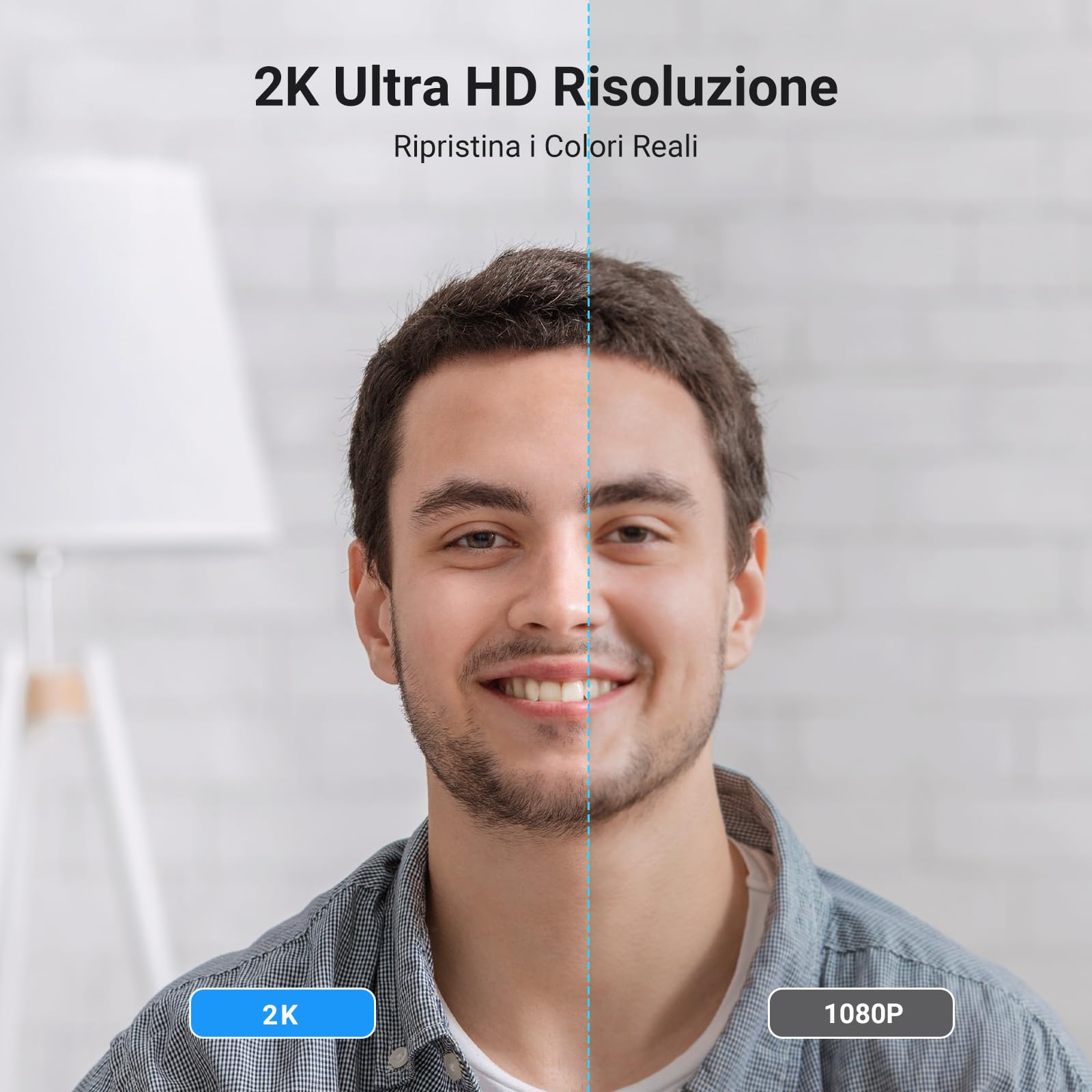 ugreen-webcam-2k-30fps-con-doppio-microfono-e-autofocus image 2