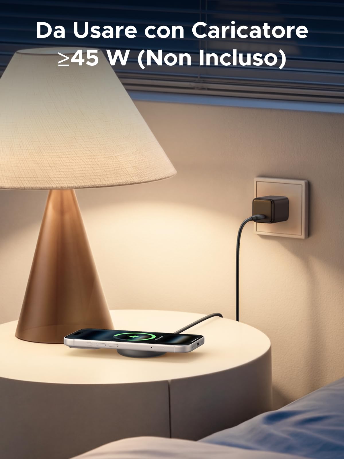 ugreen-zapix-qi2-caricatore-wireless-magnetico-25w-con-cavo-1-5-m-grigio image 8