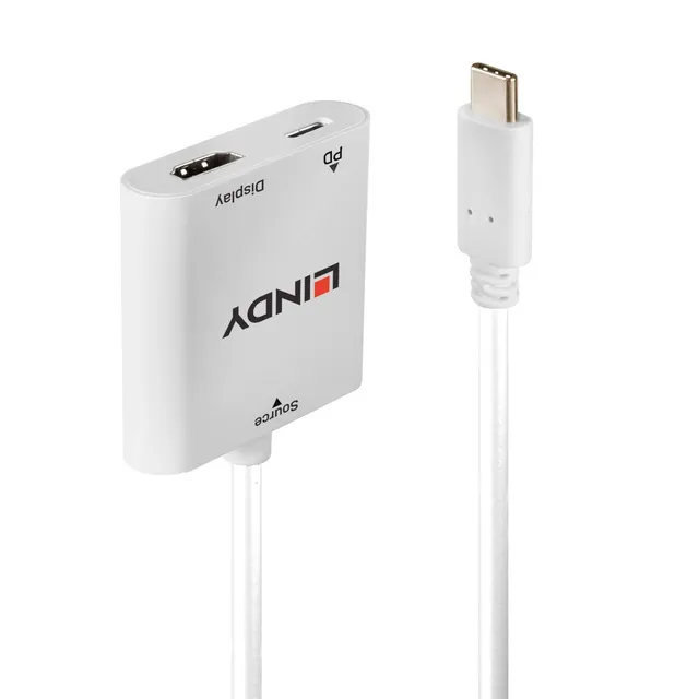 lindy-convertitore-usb-c-a-hdmi-4k60-con-power-delivery image 1