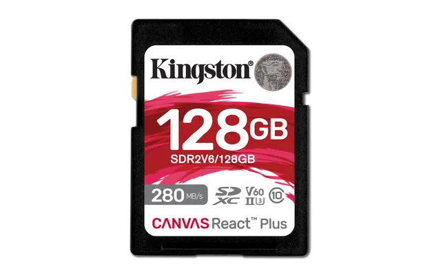 kingston-canvas-react-plus-sdxc-uhs-ii-v60-1tb-280r-150w-per-full-hd-4k image 1