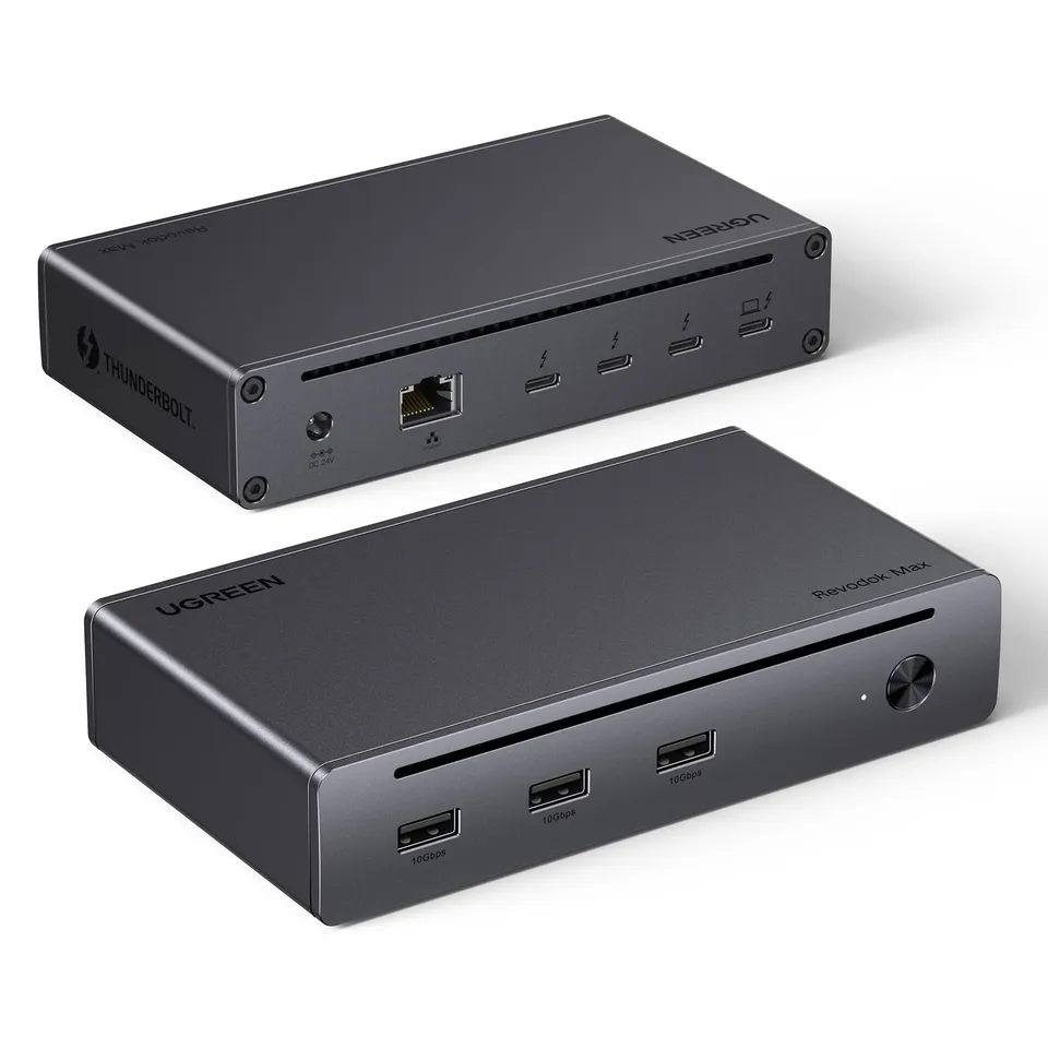 ugreen-revodok-max-208-docking-station-thunderbolt-4-8-in-1-doppio-4k-60hz-85w image 1